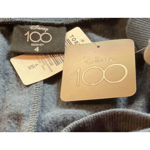 Disney +4 Blue Mickey Mouse Clubhouse Graphic Drawstring Waist Pockets Shorts - Picture 7 of 7